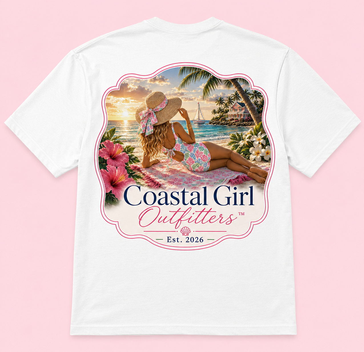 Women's Sunset Paradise Tee