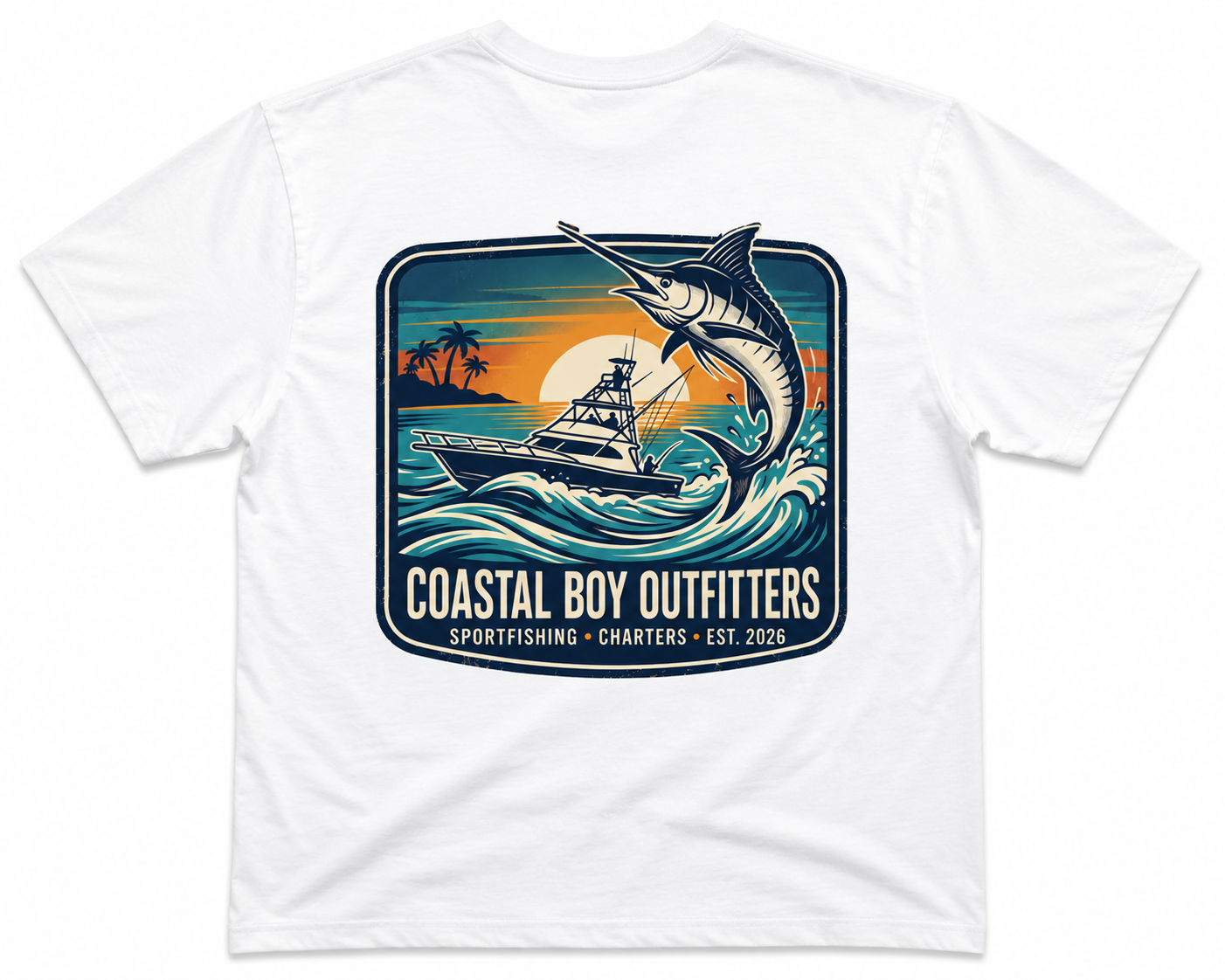 Men's Marlin Charter Tee