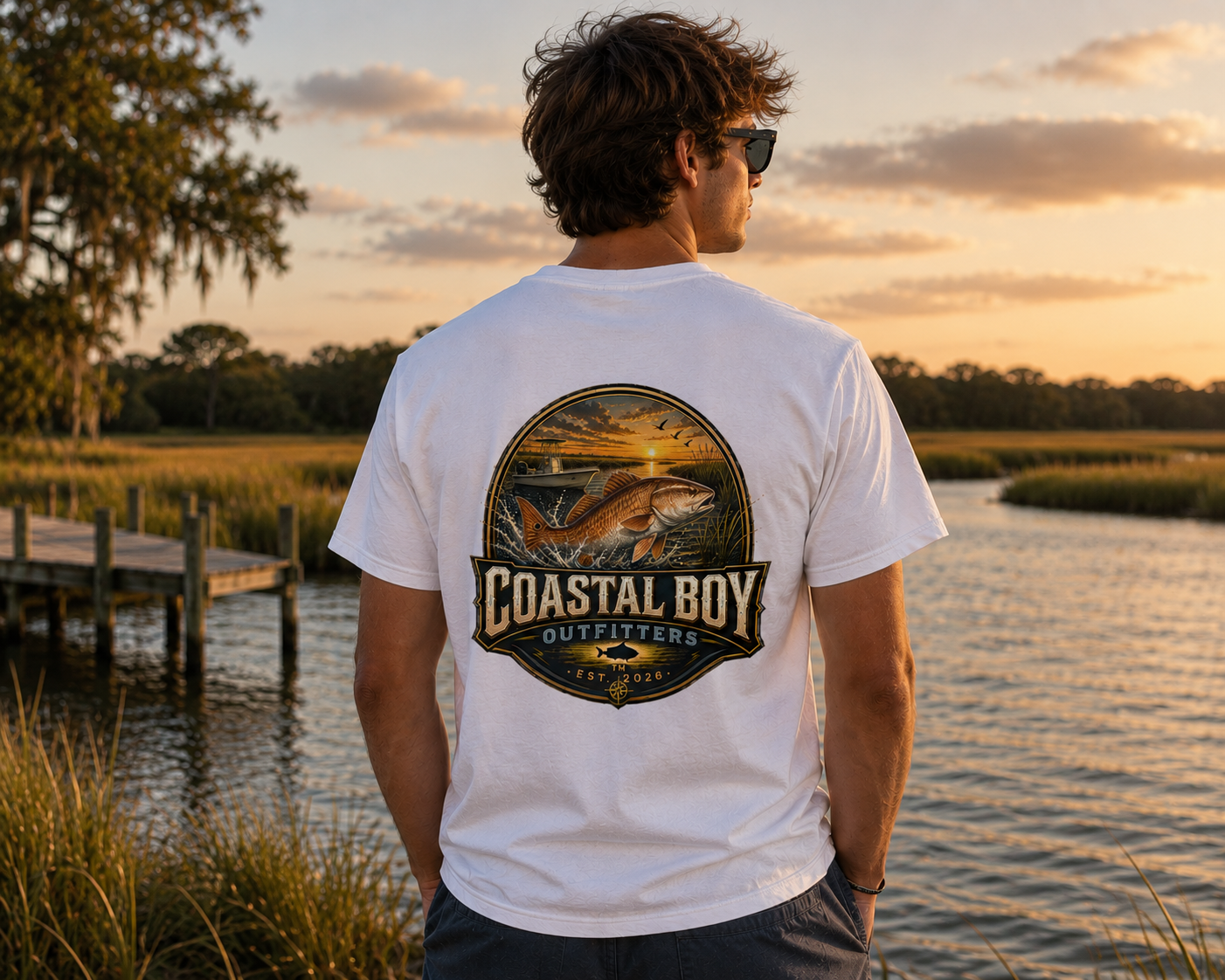 Men's Redfish Tee