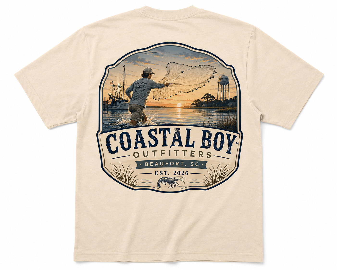 Men's Beaufort Shrimping Tee