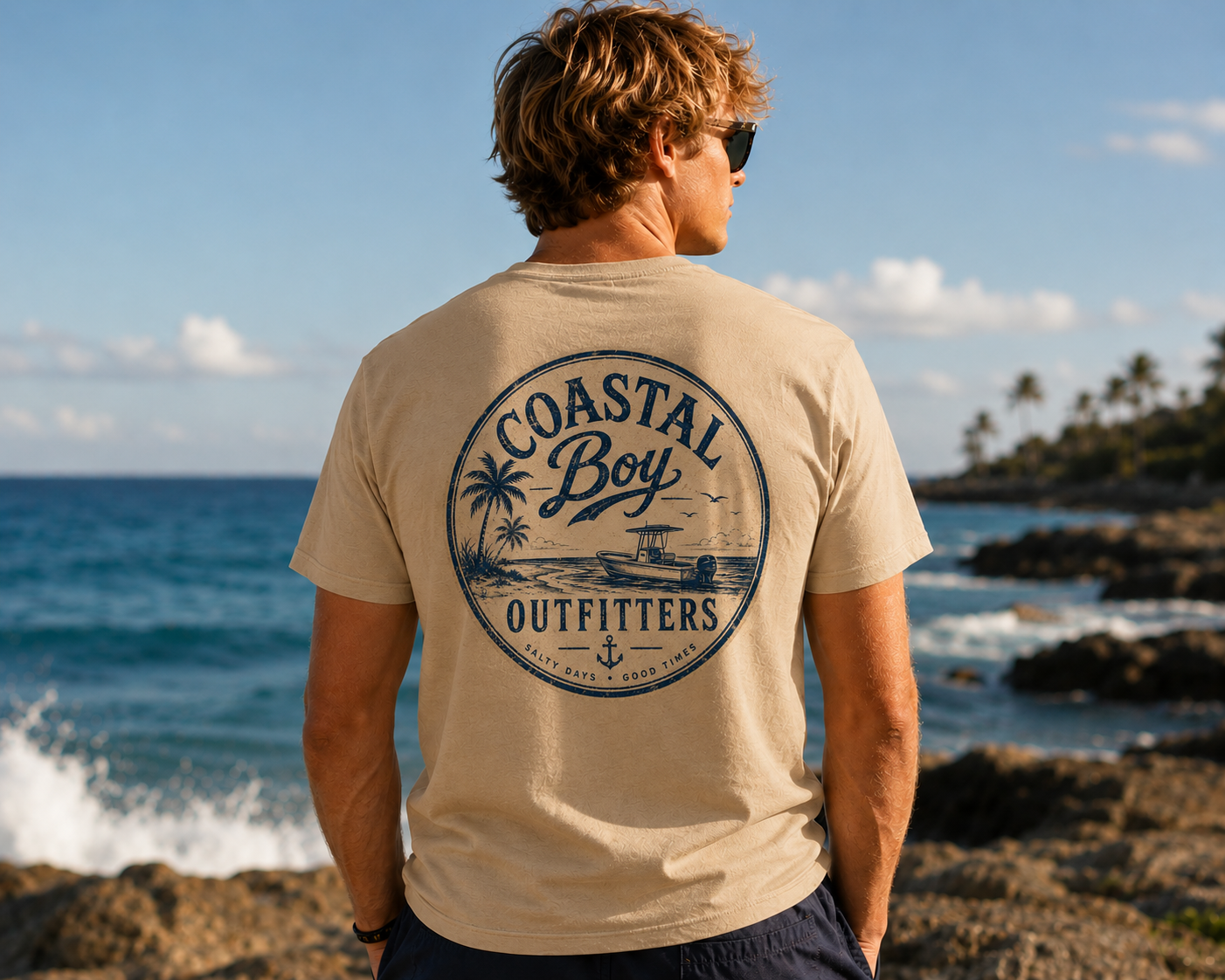 Men's Vintage Logo Tee