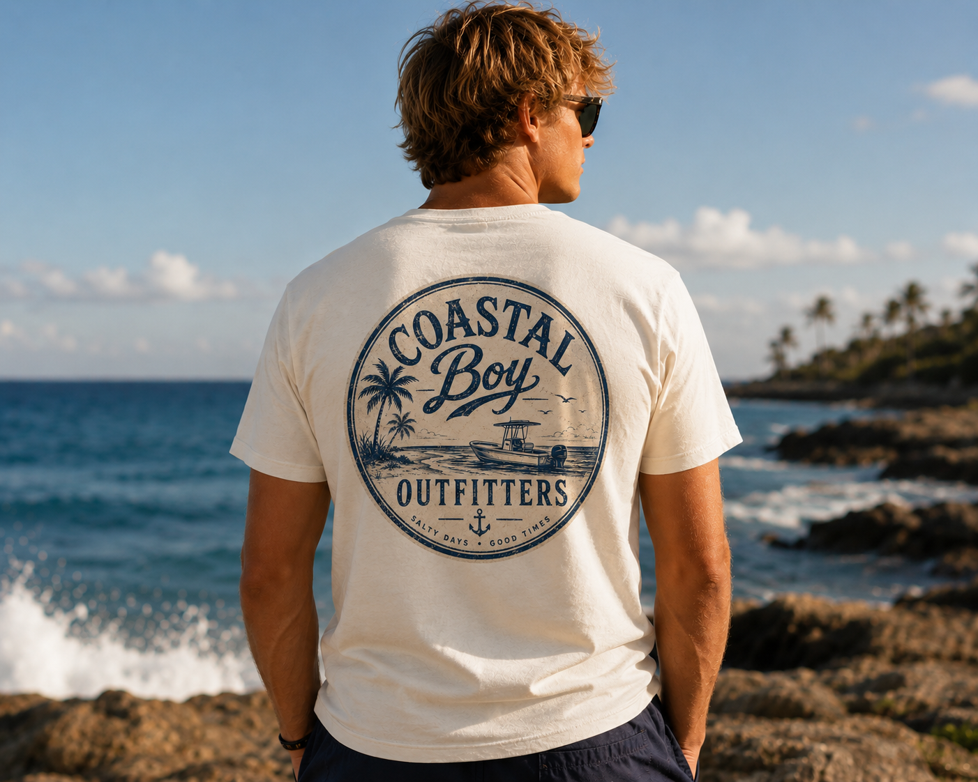 Men's Vintage Logo Tee